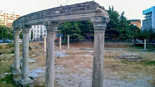 Byzantské fórum v Durrës