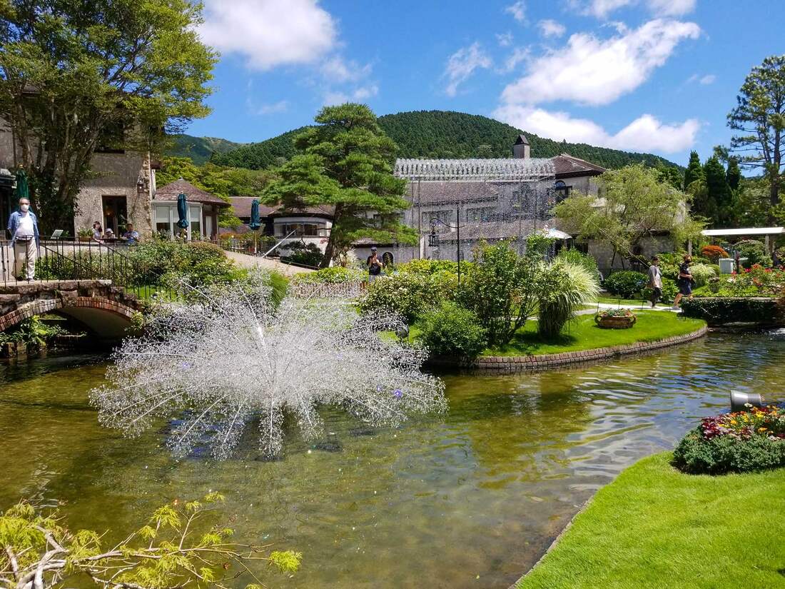 Múzeum benátskeho skla v Hakone