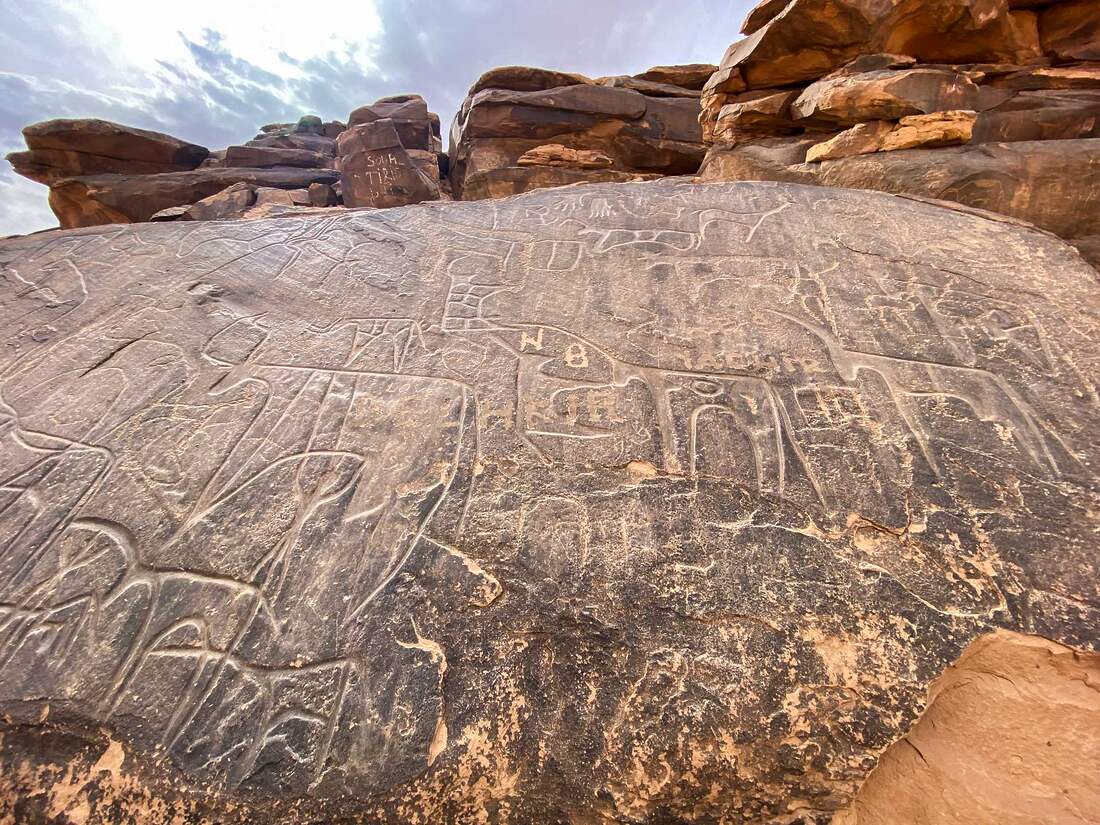 Petroglyfy z Taghit