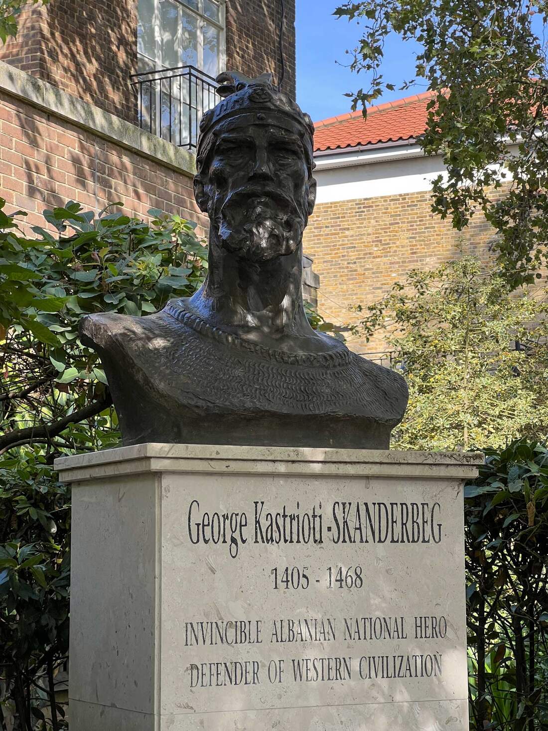 Bust of George Kastrioti (SKANDERBEG)
