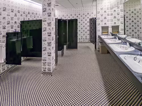 Umelecké diela na toaletách