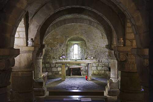 Krypta kostola Panny Márie