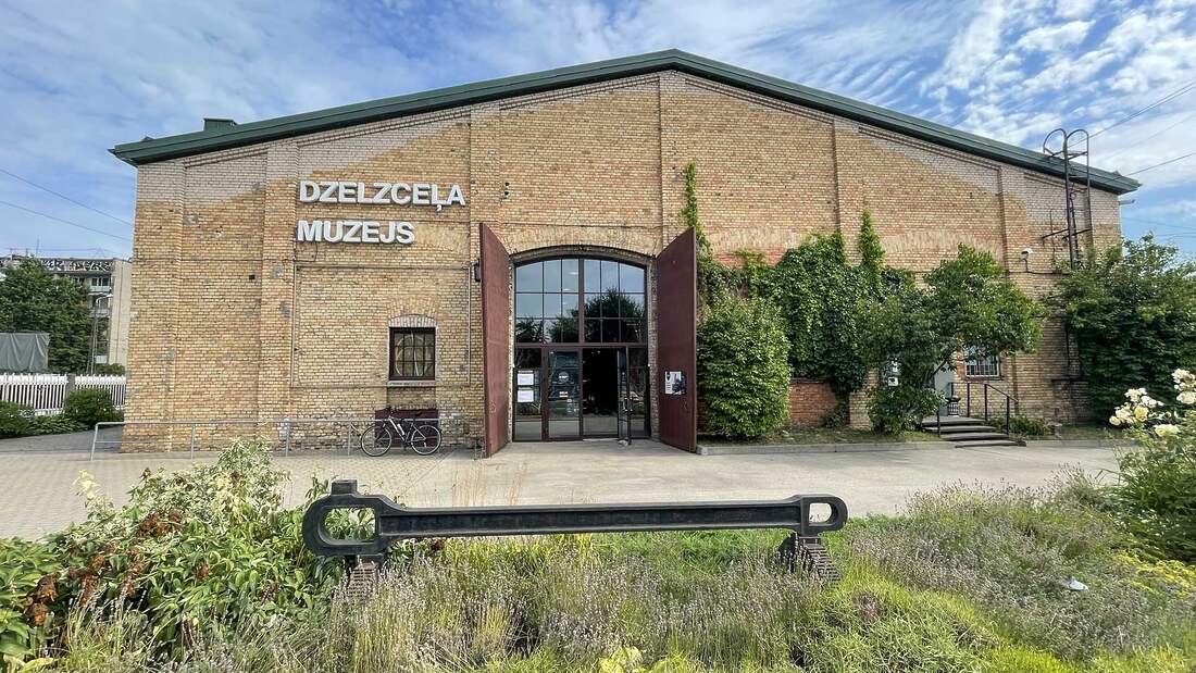 múzeum železníc, Lotyšsko