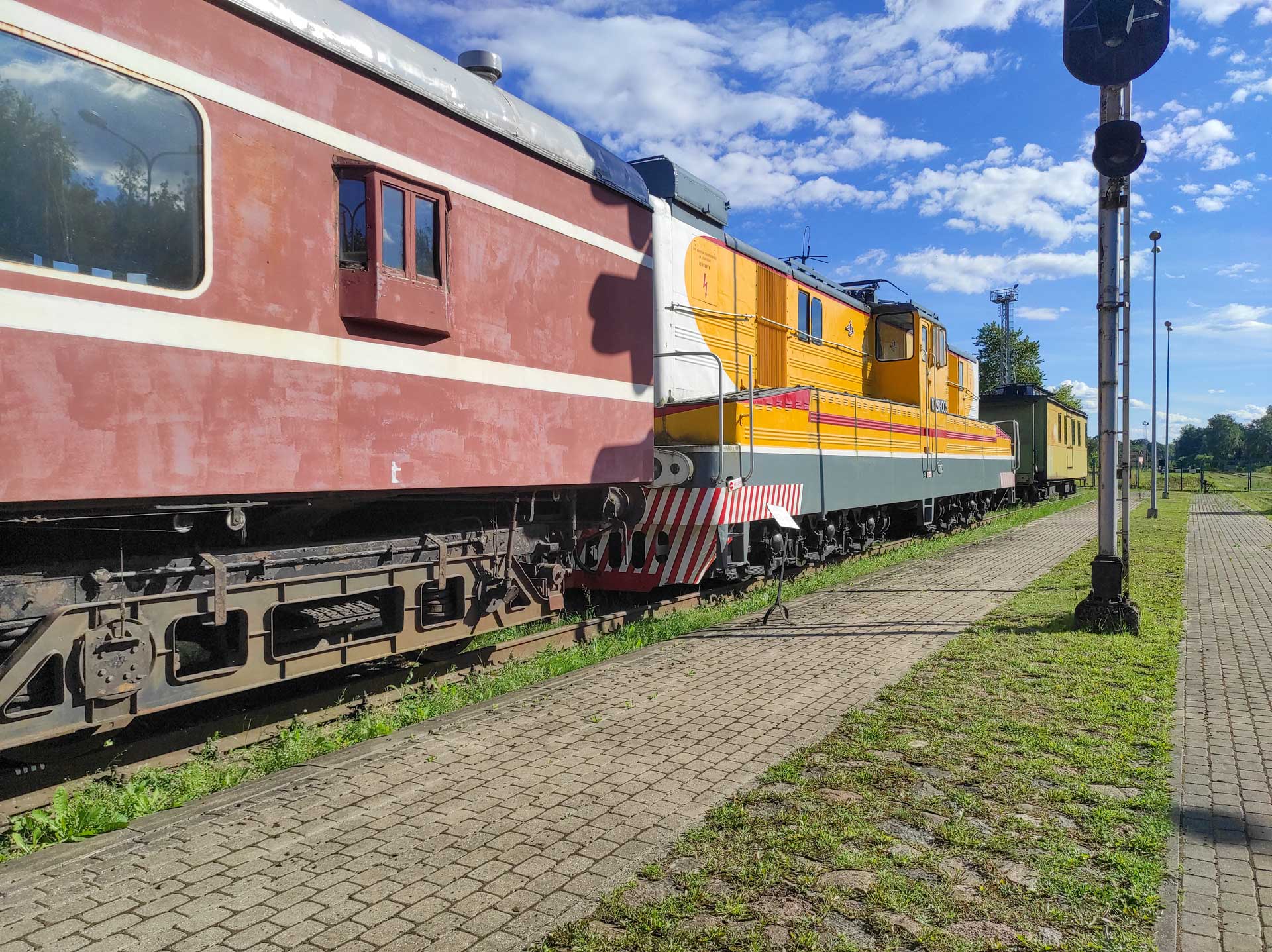 múzeum železníc, Lotyšsko