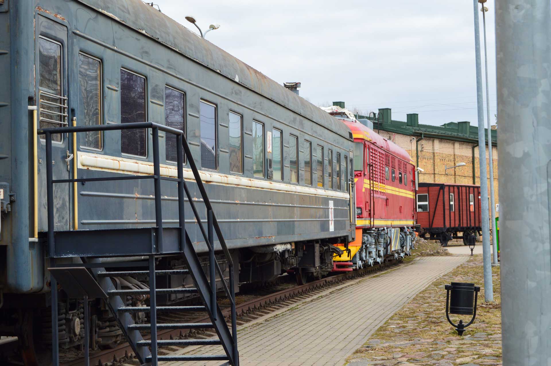 múzeum železníc, Lotyšsko