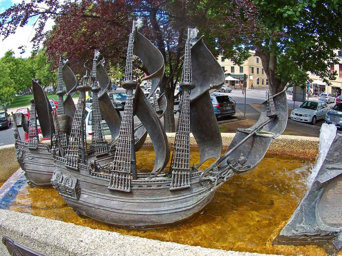 Tasman fountain