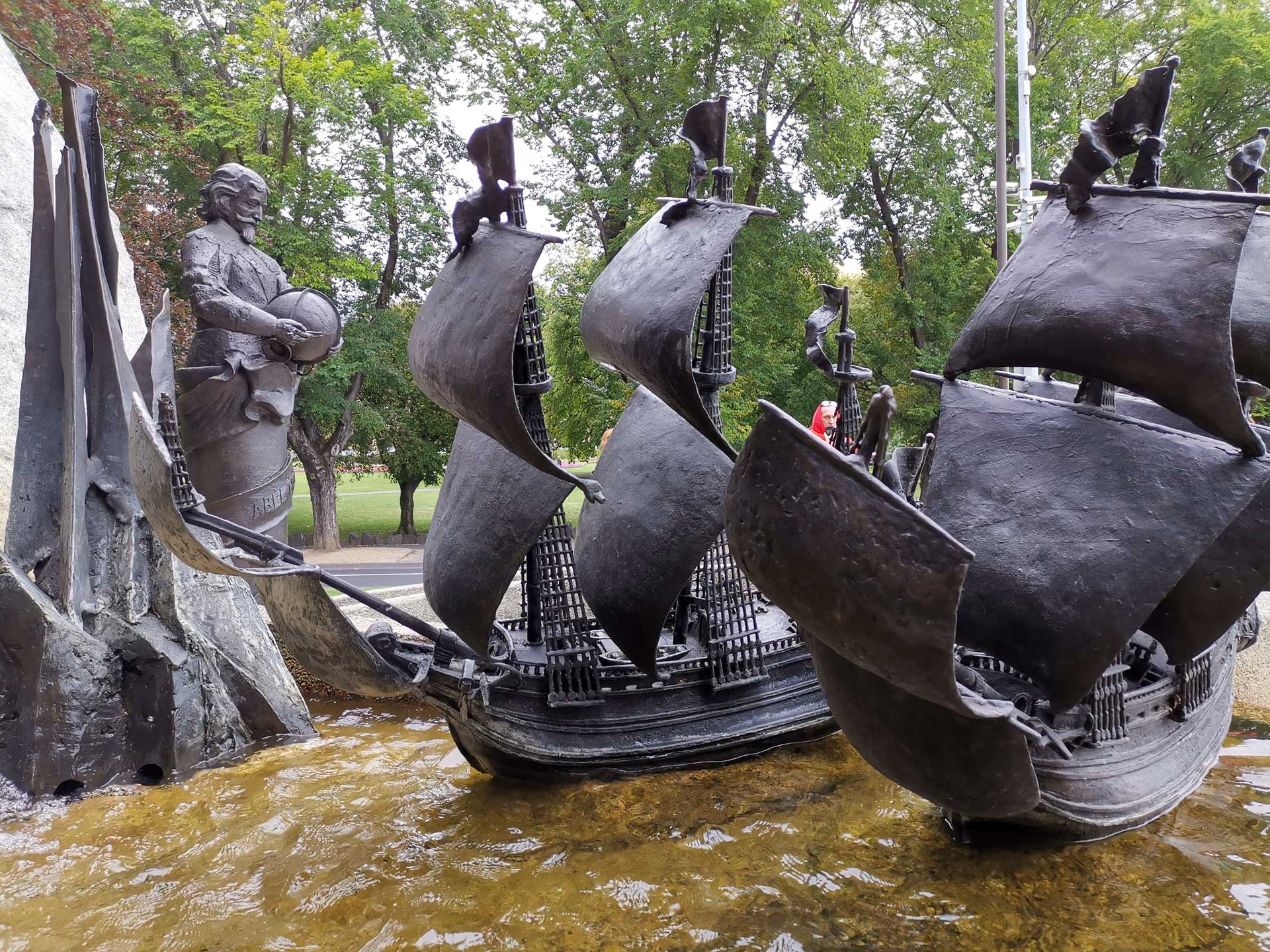 Tasman fountain