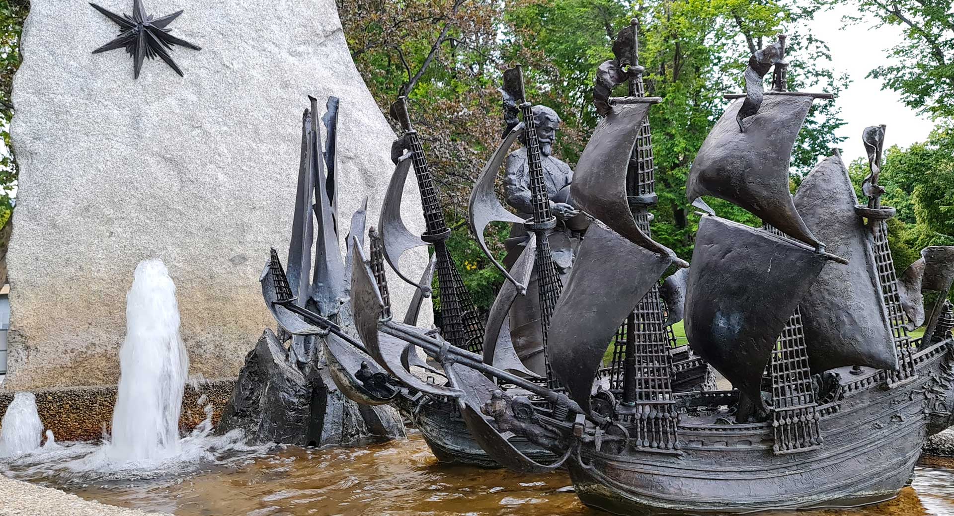 Tasman fountain