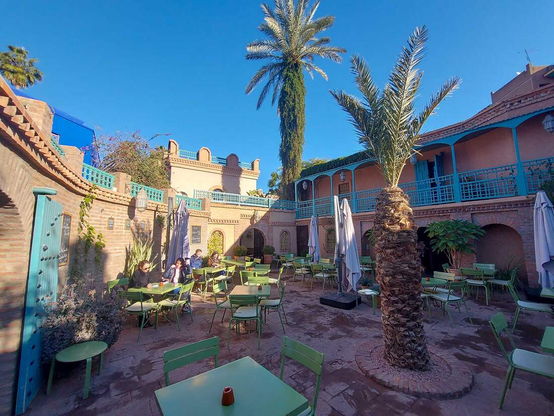Záhrady Majorelle v Marrakechi