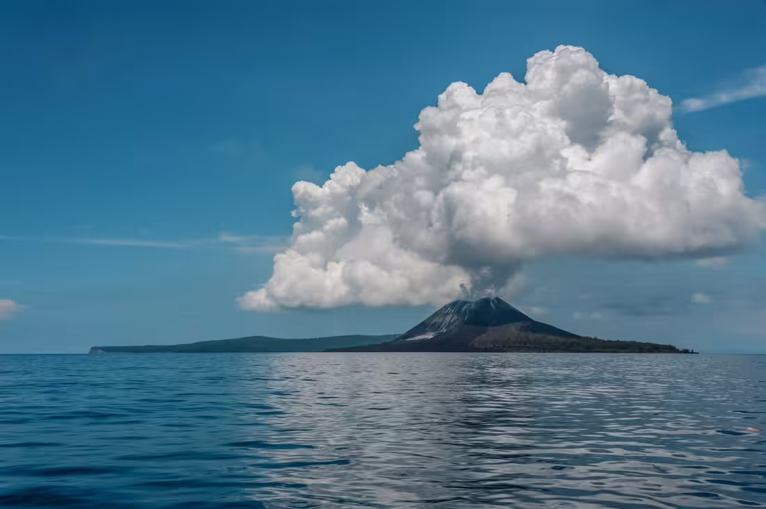Sopka Krakatoa, Indonézia
