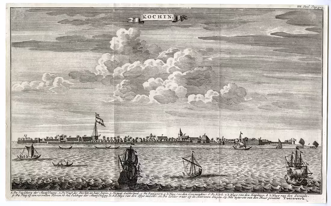 Kochi, 1715