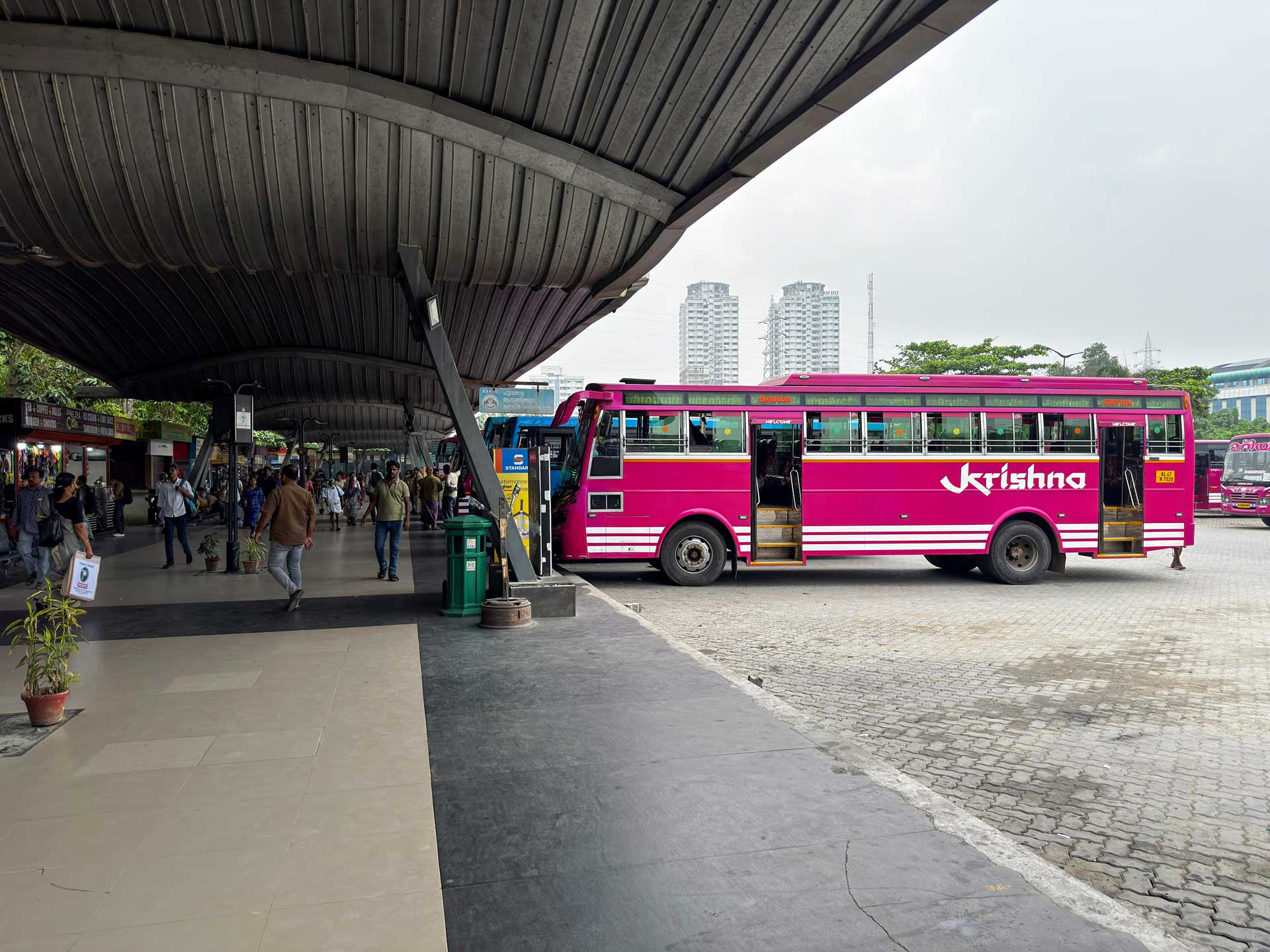 Ernakulam terminal bus