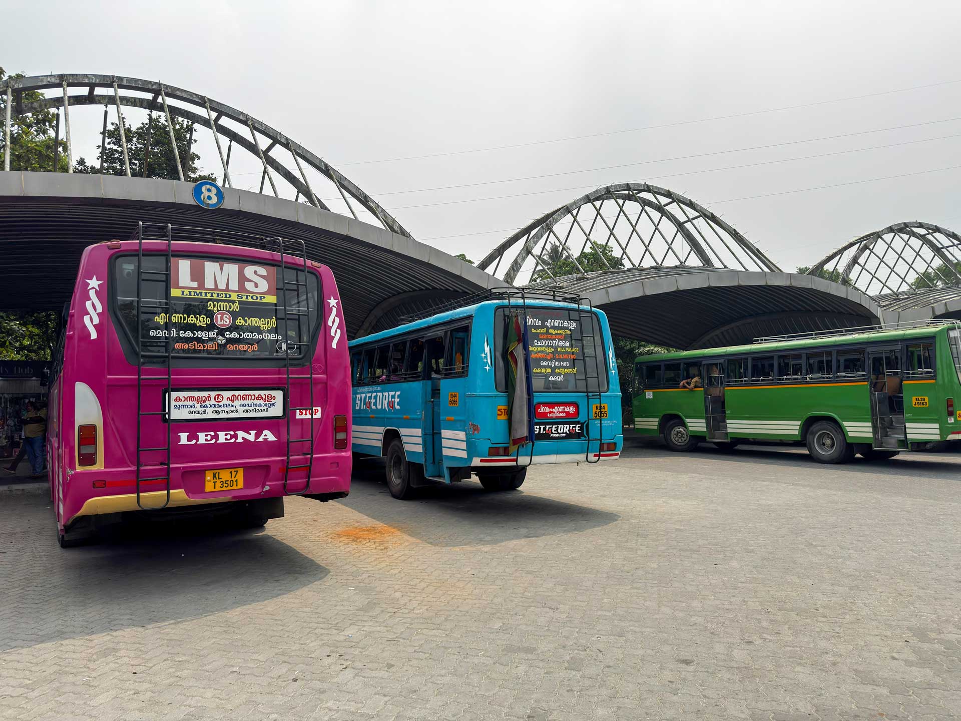 Ernakulam terminal bus