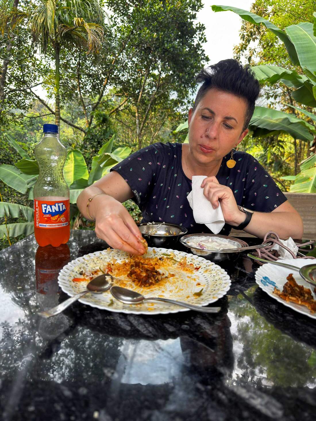 Gastro obed v Indii