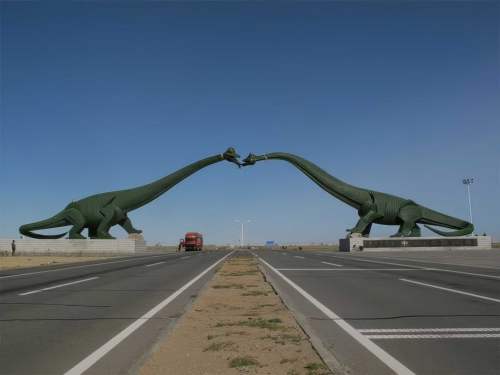 Bozkávajúce dinosaury