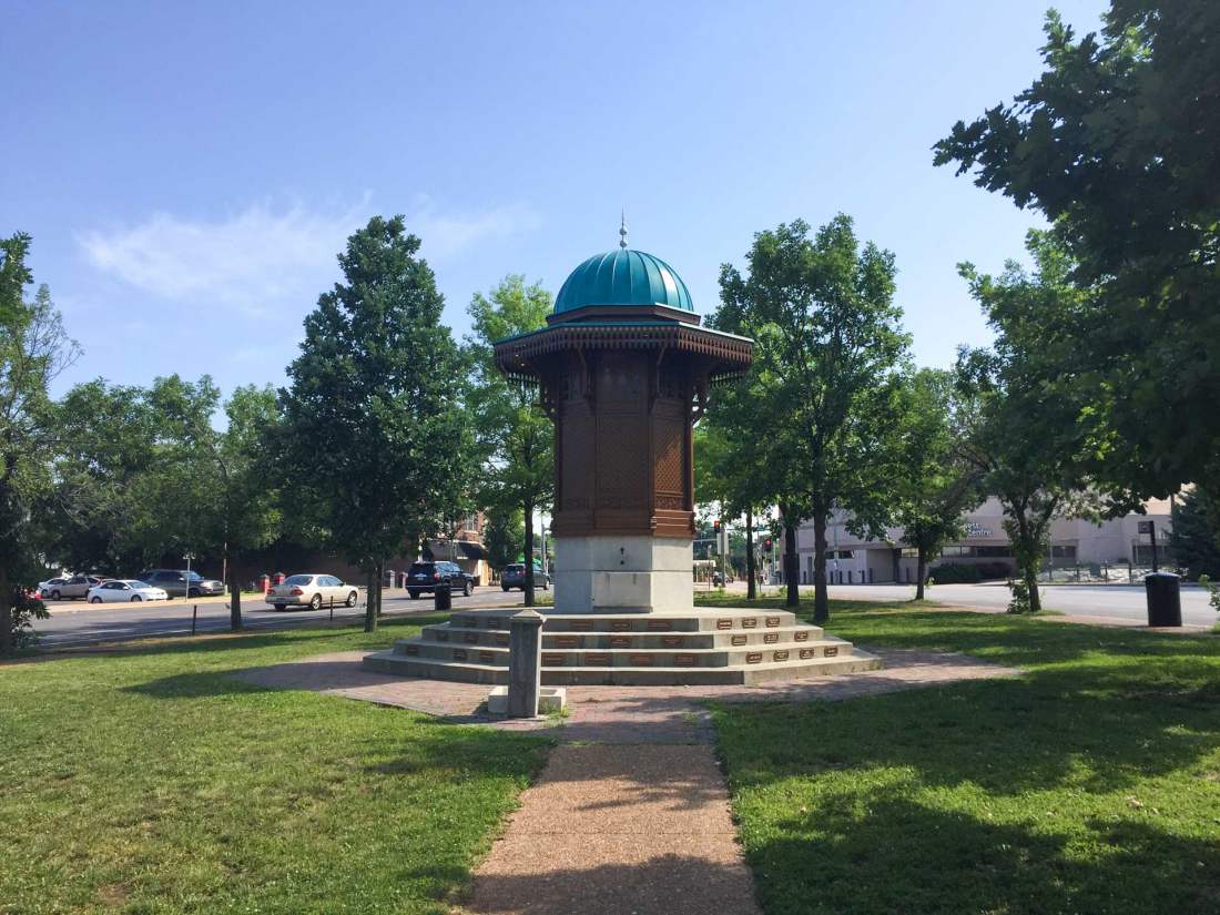 fontána St. Louis