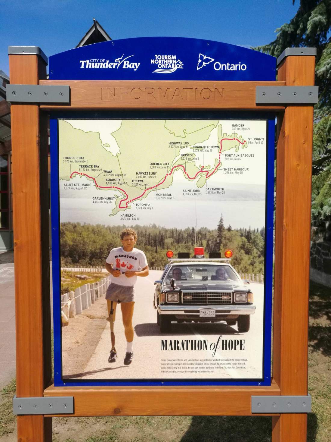 Terry Fox Monument