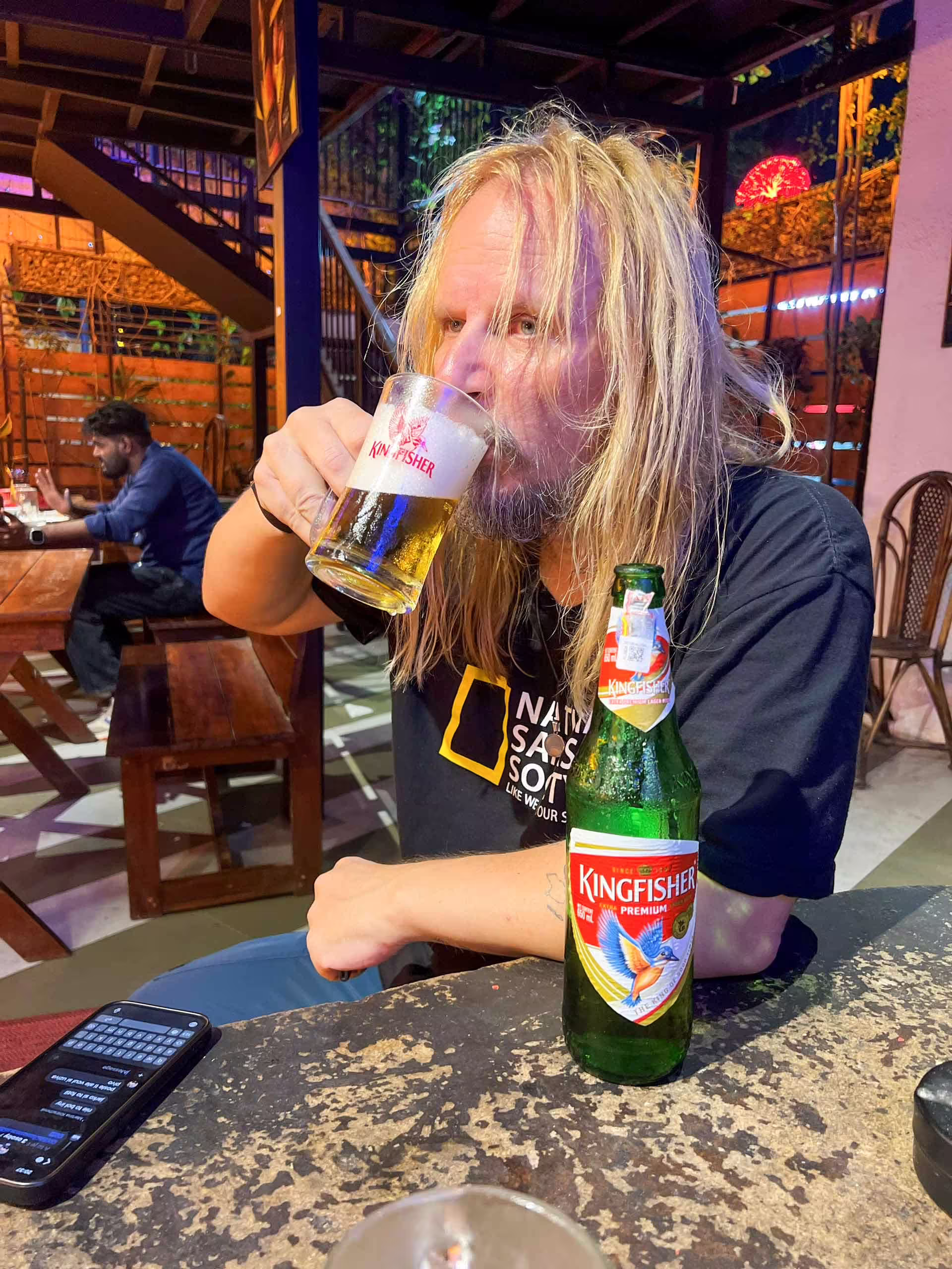 Reštaurácia v Kochi s alkoholom