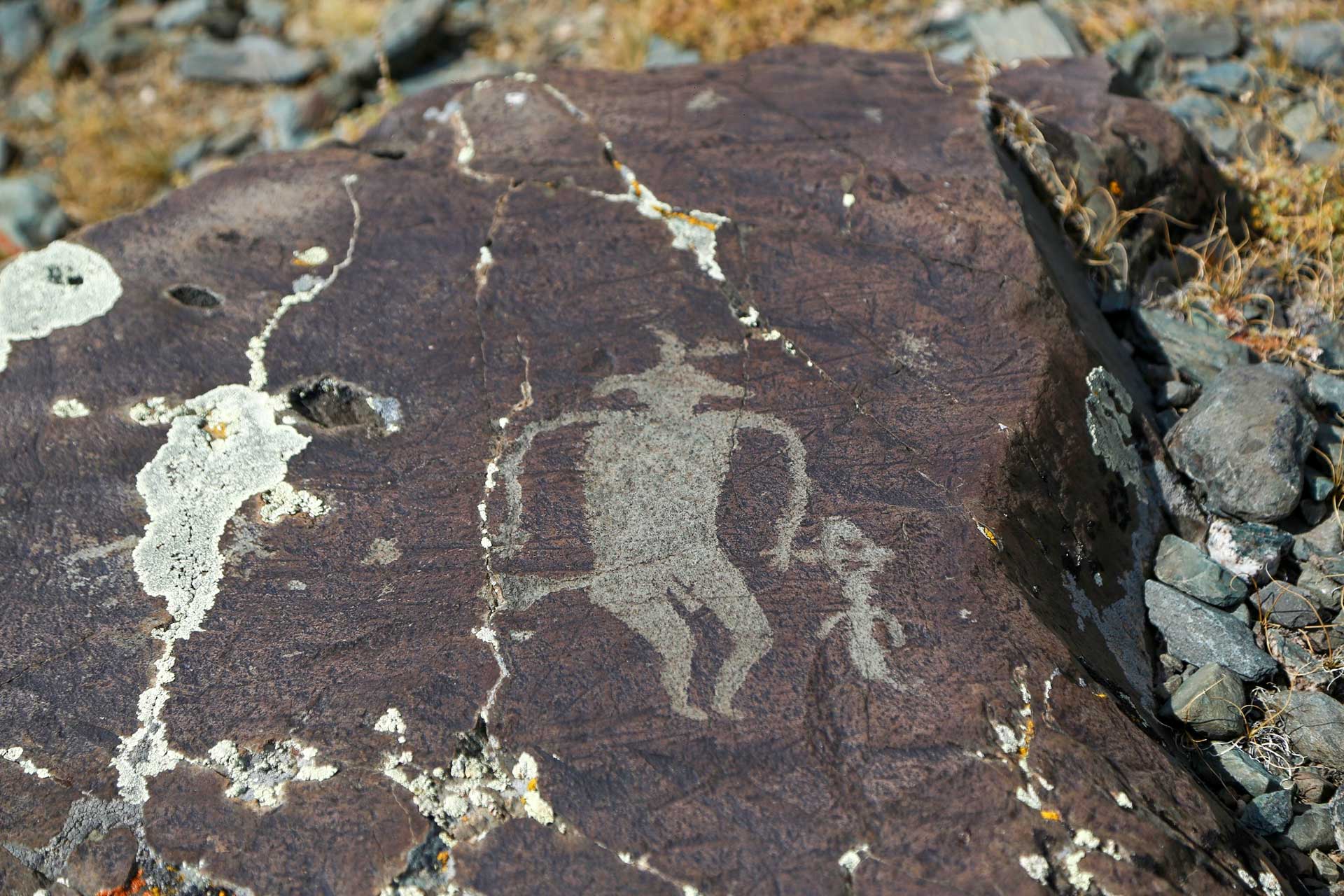 Petroglyfy, Mongolsko