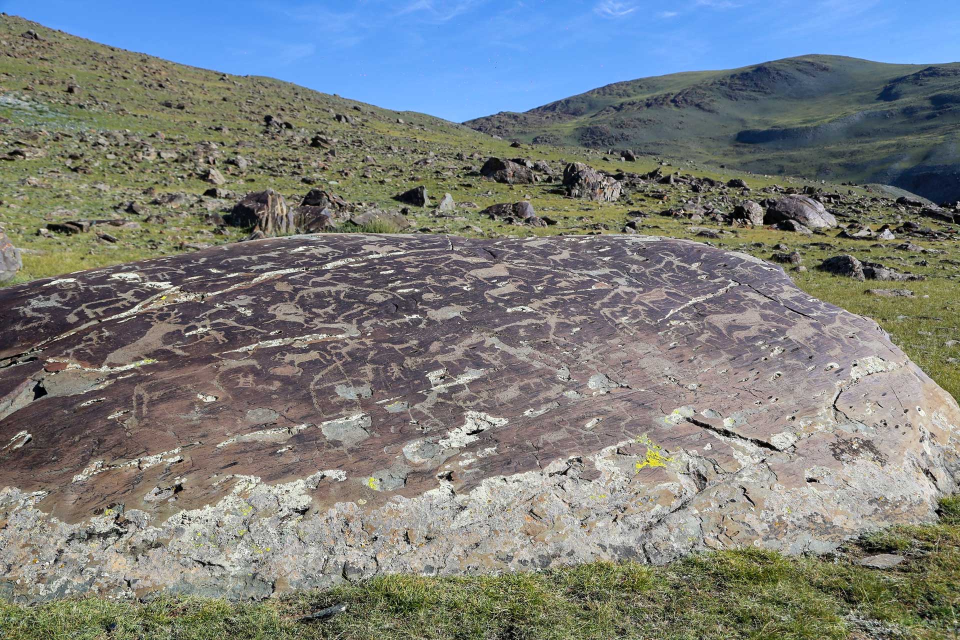 Petroglyfy, Mongolsko