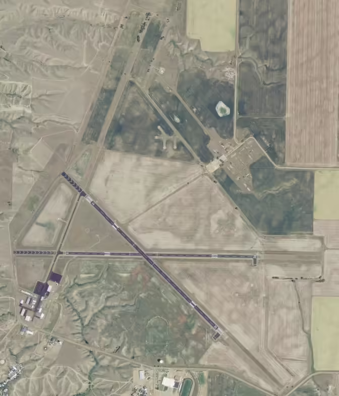 Glasgow Valley County Airport Wokal Field (GGW)