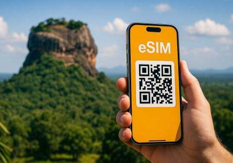 eSim Srí Lanka sim karta, Srí Lanka
