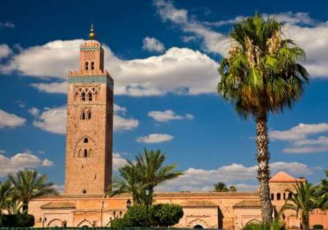 Marrakech hlavné mesto Maroko