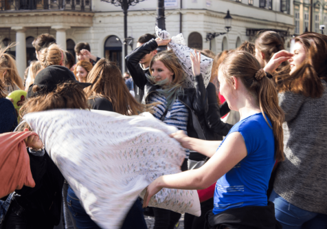 Pillow Fight Day