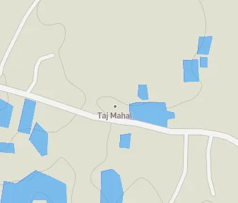 Mapa lokality Mini Taj Mahal