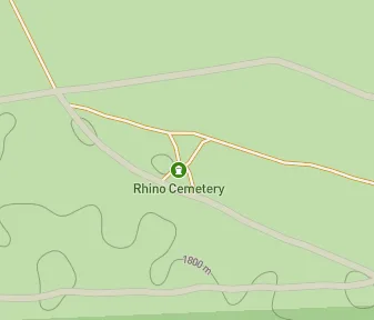 Mapa lokality Cintorín nosorožcov Ol Pejeta