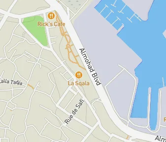 Mapa lokality La Sqala