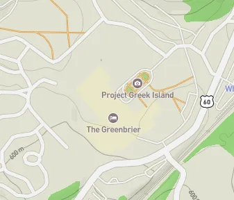 Mapa lokality Kongresový atómový kryt