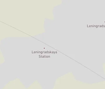 Mapa lokality Stanica Leningradskaya