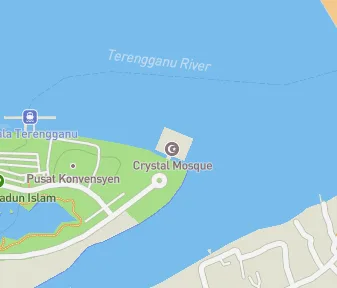 Mapa lokality Krištáľová mešita