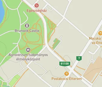 Mapa lokality Múzeum materských škôl Martonvásár