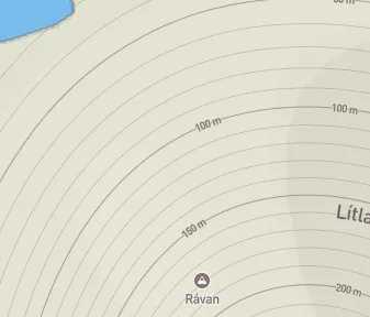Mapa lokality Lítla Dímun