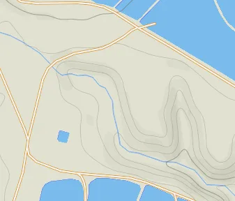 Mapa lokality Odparovacie rybníky na potaš