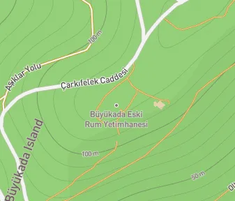 Mapa lokality Sirotinec Büyükada