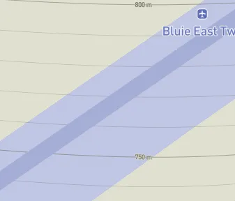Mapa lokality Bluie East Two
