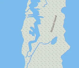 Mapa lokality Ostrov podliehajúci vodnej erózii