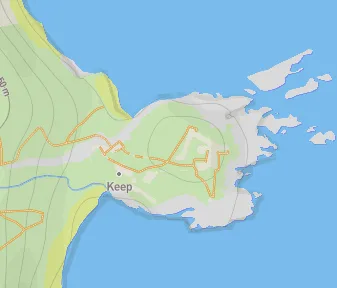 Mapa lokality Hrad Dunnottar
