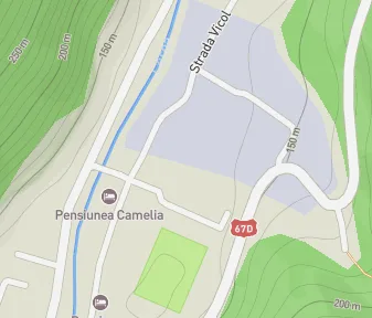 Mapa lokality Opustené kúpele Băile Herculane