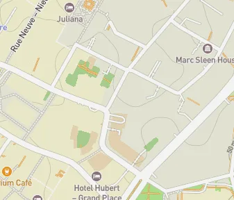 Mapa lokality Múzeum Národnej banky Belgicka