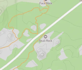 Mapa lokality Skala lebiek