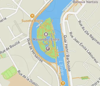 Mapa lokality Japonská záhrada Île de Versailles