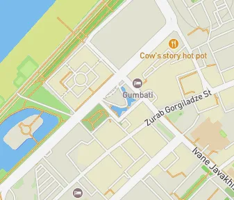 Mapa lokality Batumi McDonald's