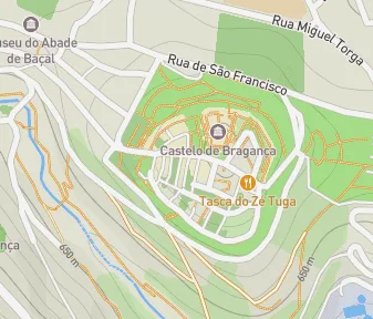 Mapa lokality O Museu Ibérico da Máscara e do Traje (Iberské múzeum masiek a kostýmov)