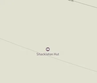 Mapa lokality Shackletonova chata