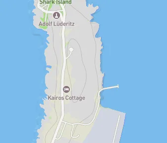 Mapa lokality Ostrov žralokov