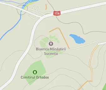 Mapa lokality Kláštor Suceviţa